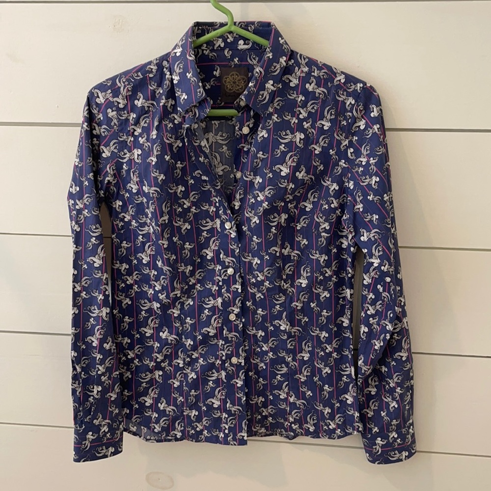 Gresham Blake Button Down Octopus Size 6
